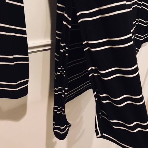 Striped Free People bell sleeved blouse - Picture 5 of 5